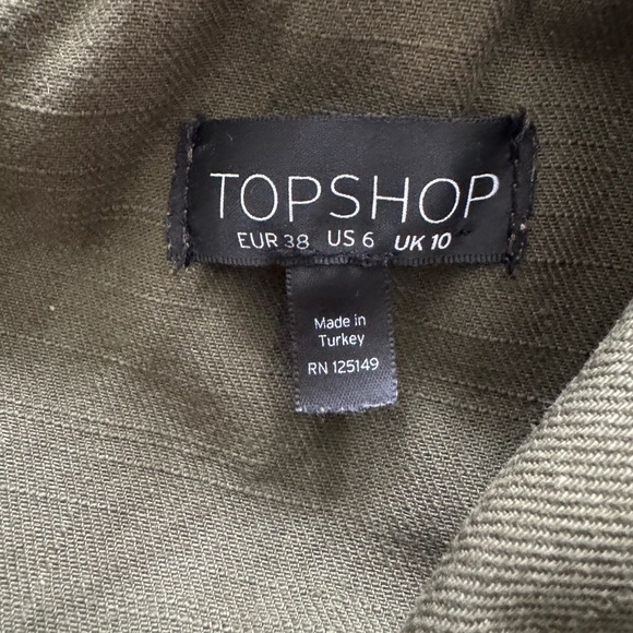 Topshop Army Coat - Picture 2 of 5